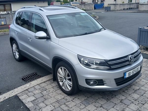Volkswagen Tiguan SUV, Diesel, 2016, Silver