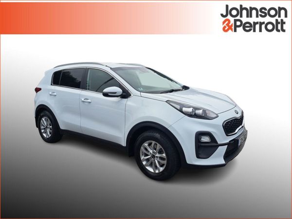 Kia Sportage SUV, Diesel Hybrid, 2022, White