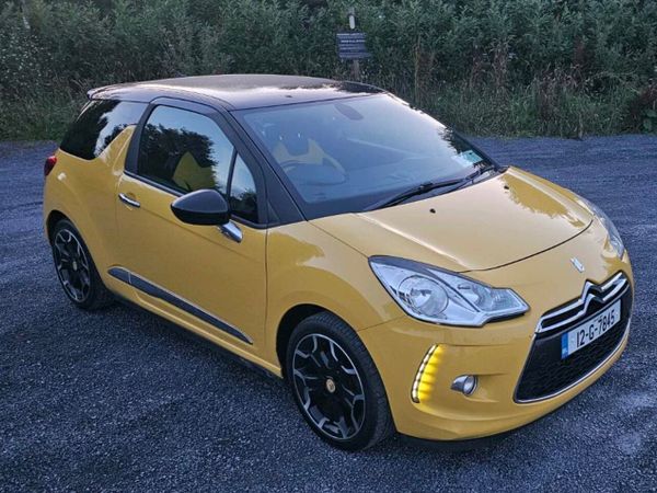 Citroen DS 3 Hatchback, Petrol, 2012, Yellow