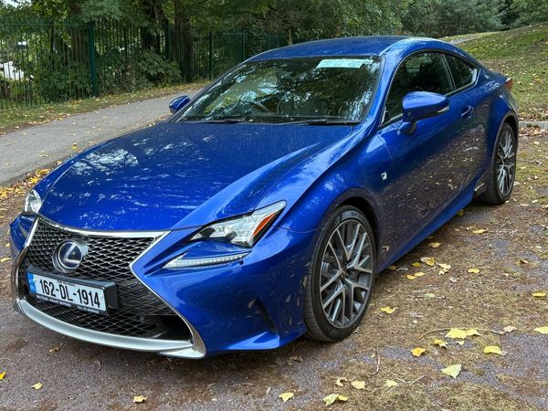 Lexus RC Coupe, Petrol Hybrid, 2016, Blue