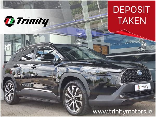 Toyota Corolla Cross SUV, Petrol Hybrid, 2024, Black