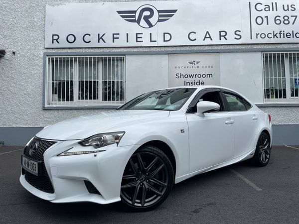 Lexus IS Saloon, Petrol Hybrid, 2014, White