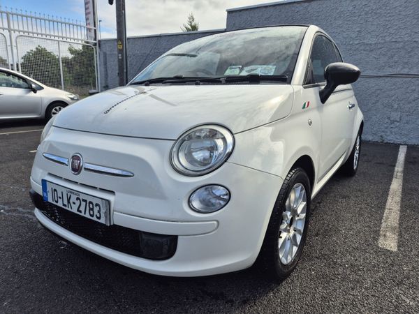 Fiat 500 Convertible, Petrol, 2010, White