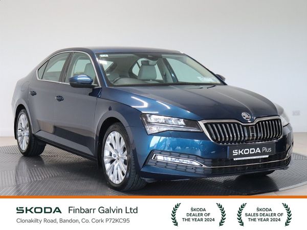 Skoda Superb Hatchback, Diesel, 2021, Blue