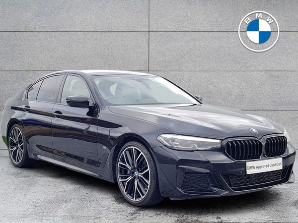 BMW 5-Series Saloon, Diesel, 2022, Black