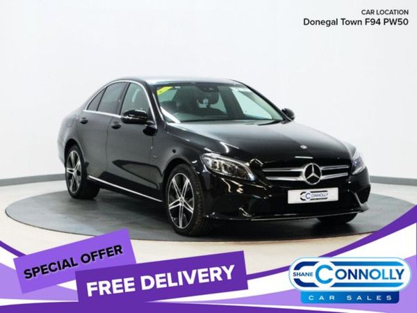 Mercedes-Benz 300 Saloon, Diesel Hybrid, 2021, Black