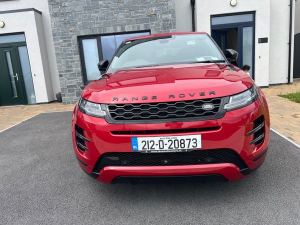 Land Rover Range Rover Evoque SUV, Petrol Plug-in Hybrid, 2021, Red