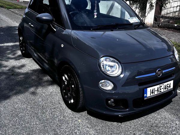 Fiat 500 Hatchback, Petrol, 2014, Grey