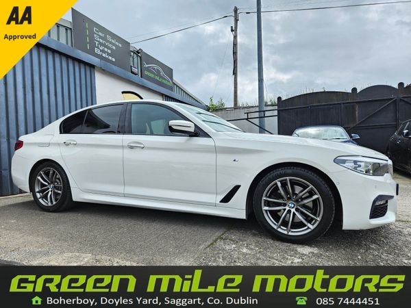 BMW 5-Series Saloon, Diesel, 2018, White