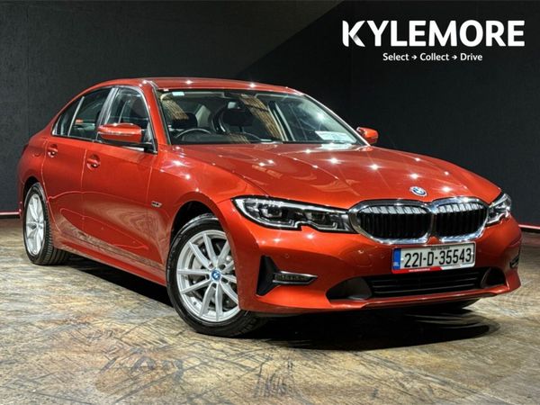 BMW 3-Series Saloon, Petrol Plug-in Hybrid, 2022, Orange