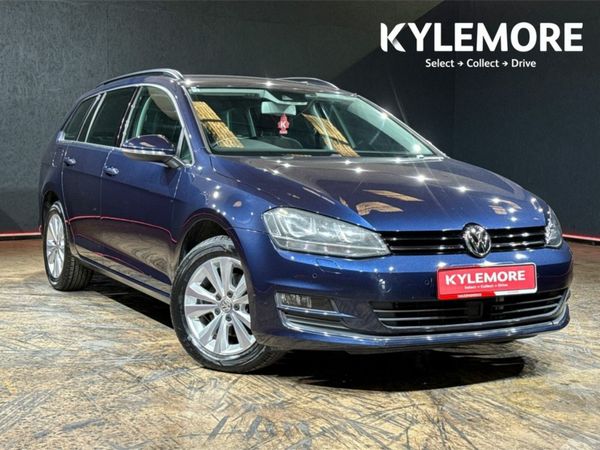 Volkswagen Golf Estate, Petrol, 2016, Blue
