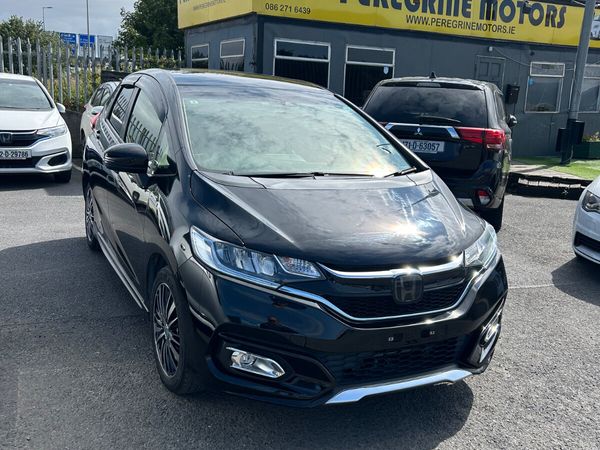 Honda Fit Hatchback, Petrol Hybrid, 2019, Black