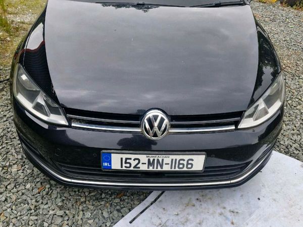 Volkswagen Golf Hatchback, Diesel, 2015, Black