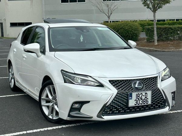 Lexus CT Hatchback, Petrol Hybrid, 2018, White
