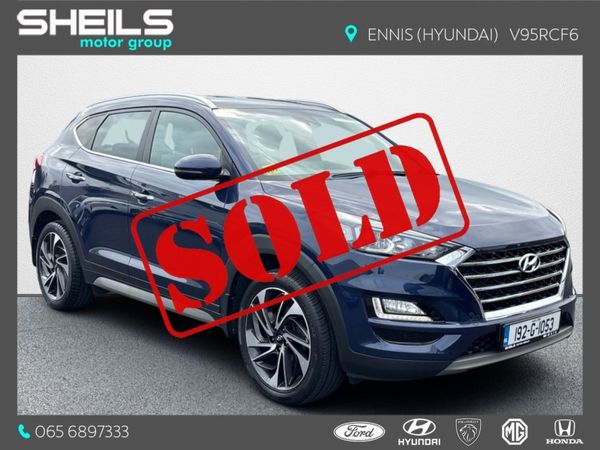 Hyundai Tucson SUV, Diesel, 2019, Blue