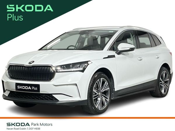 Skoda Enyaq SUV, Electric, 2023, White