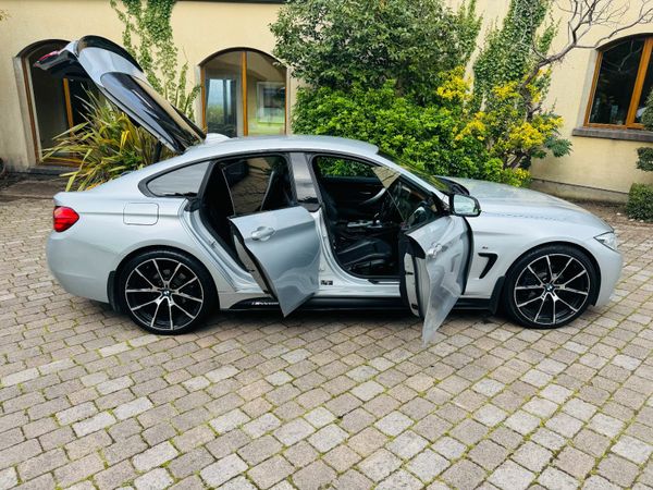BMW 4-Series Hatchback, Diesel, 2015, Silver