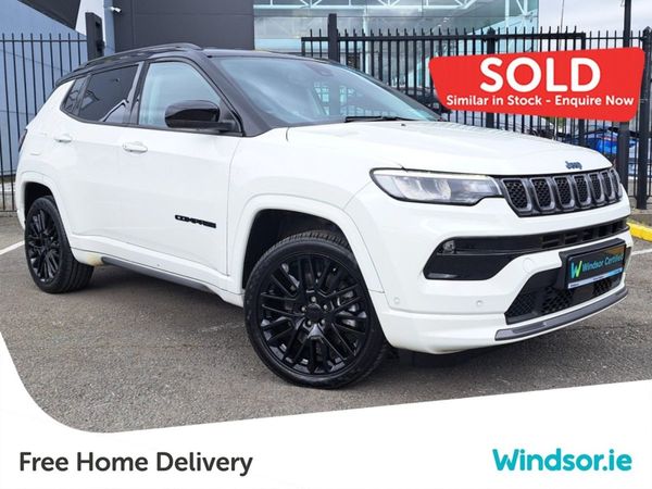 Jeep Compass SUV, Petrol Plug-in Hybrid, 2023, White