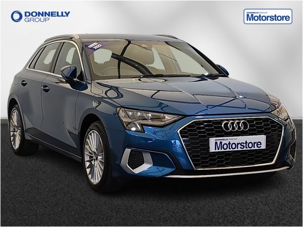 Audi A3 Hatchback, Petrol, 2022, Blue