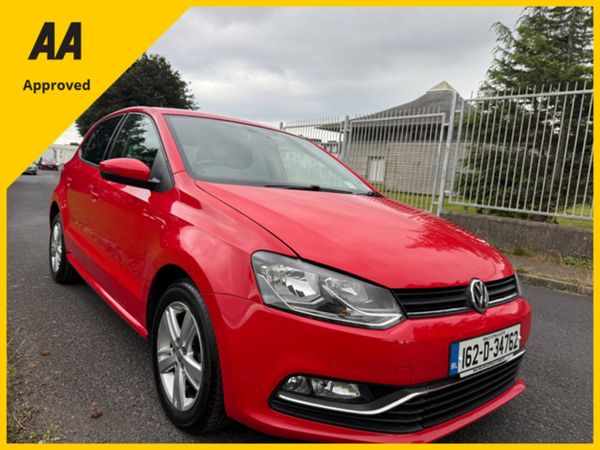 Volkswagen Polo Hatchback, Petrol, 2016, Red