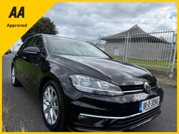 Volkswagen Golf Hatchback, Petrol, 2018, Black