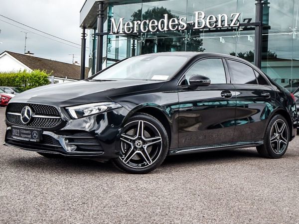 Mercedes-Benz A-Class Saloon, Petrol Plug-in Hybrid, 2022, Black