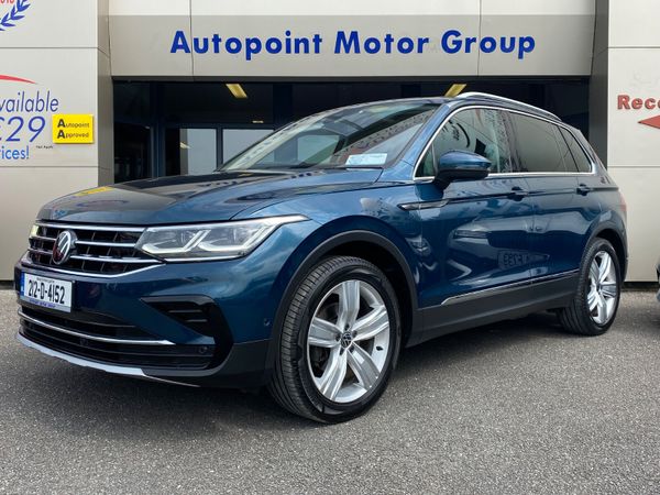 Volkswagen Tiguan SUV, Diesel, 2021, Blue