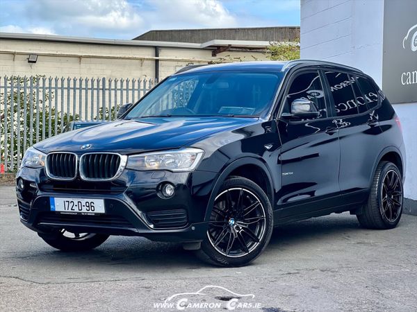 BMW X3 SUV, Diesel, 2017, Black