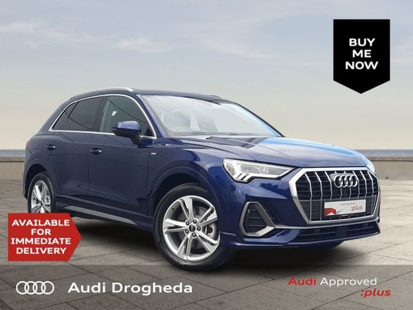 Audi Q3 SUV, Petrol Hybrid, 2024, Blue