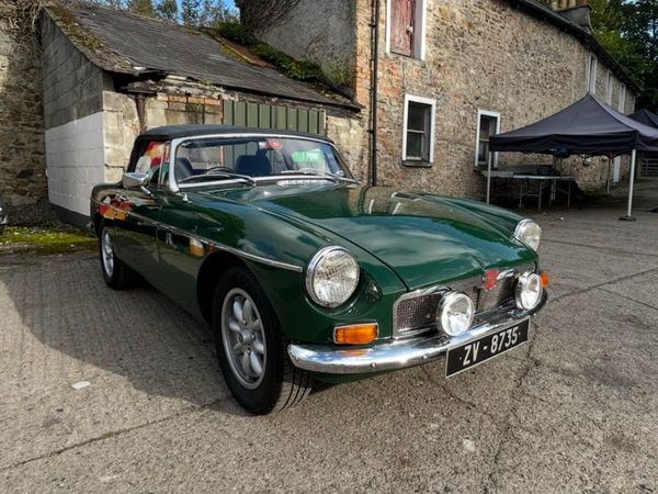 MG MGB Convertible, Petrol, 1977, Green