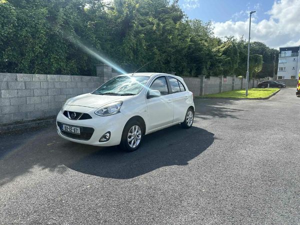 Nissan Micra Hatchback, Petrol, 2015, White