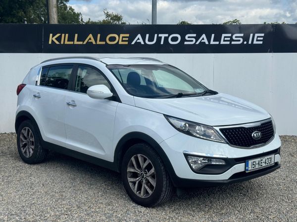 Kia Sportage SUV, Diesel, 2015, White