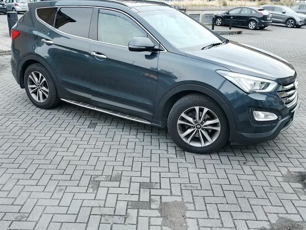 Hyundai Santa Fe SUV, Diesel, 2016, Blue