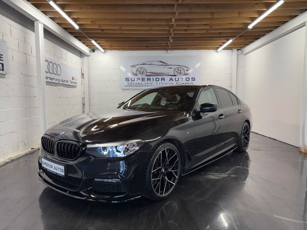 BMW 5-Series Saloon, Diesel, 2017, Black