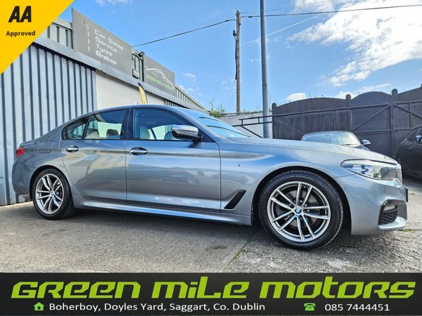 BMW 5-Series Saloon, Diesel, 2017, Grey