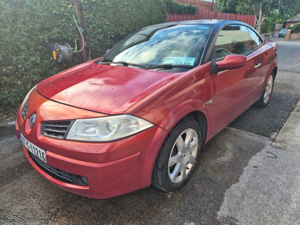 Renault Megane Convertible, Petrol, 2007, Red