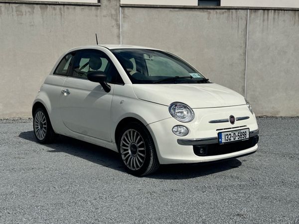 Fiat 500 Hatchback, Petrol, 2013, White