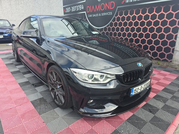 BMW 4-Series Coupe, Diesel, 2015, Black