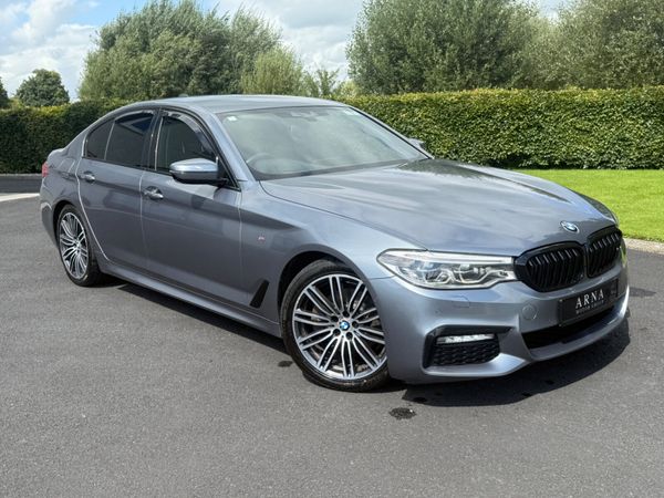 BMW 5-Series Saloon, Diesel, 2017, Blue