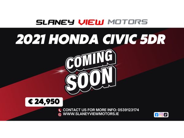 Honda Civic Hatchback, Diesel, 2021, Red