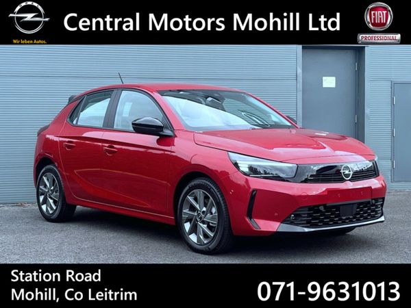 Opel Corsa Hatchback, Petrol Hybrid, 2025, Red