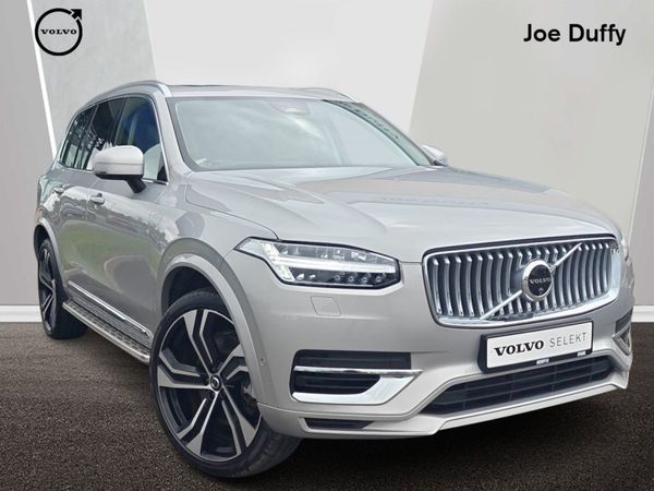 Volvo XC90 SUV, Petrol Hybrid, 2024, Silver
