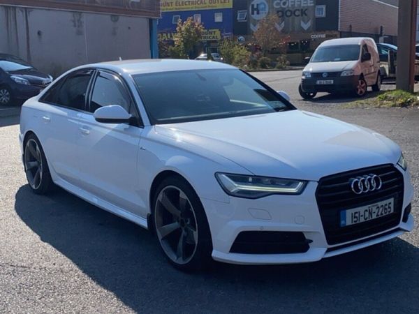 Audi A6 Saloon, Diesel, 2015, White