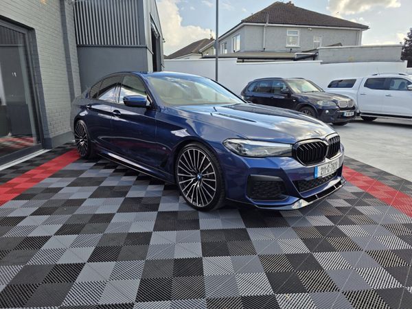 BMW 5-Series Saloon, Diesel, 2021, Blue