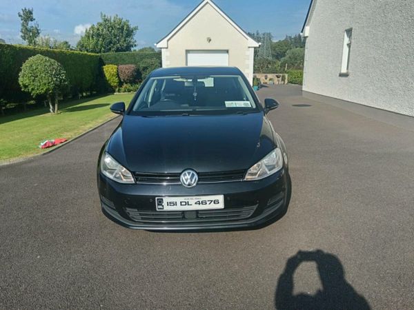 Volkswagen Golf Hatchback, Diesel, 2015, Black
