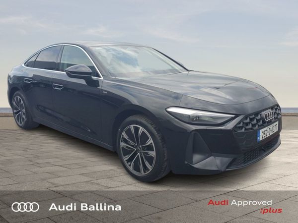 Audi A5 Hatchback, Petrol Plug-in Hybrid, 2025, Black