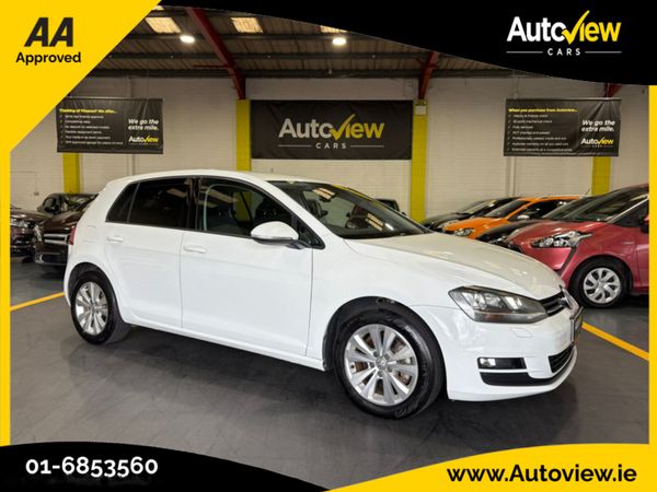 Volkswagen Golf Hatchback, Petrol, 2014, White