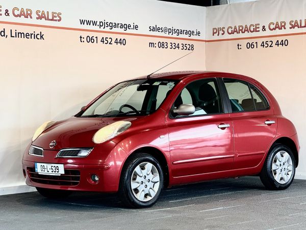 Nissan Micra Hatchback, Petrol, 2009, Red