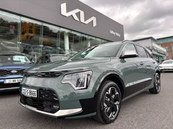 Kia Niro MPV, Electric, 2023, Green
