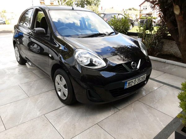 Nissan March Hatchback, Petrol, 2016, Black